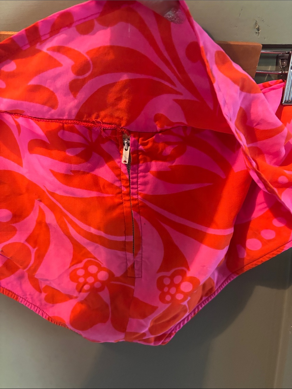 Vintage Pink and Red Women's Bikini Set - Picture 6 of 9